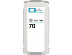 Cartouche hp jet d'encre 70 couleur gris clair.130ml