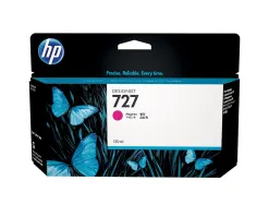 Cartouche hp jet d'encre 727 couleur magenta 130ml