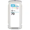 Cartouche hp jet d'encre 70 couleur gris 130ml