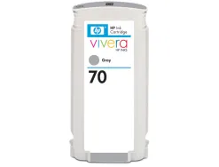 Cartouche hp jet d'encre 70 couleur gris 130ml