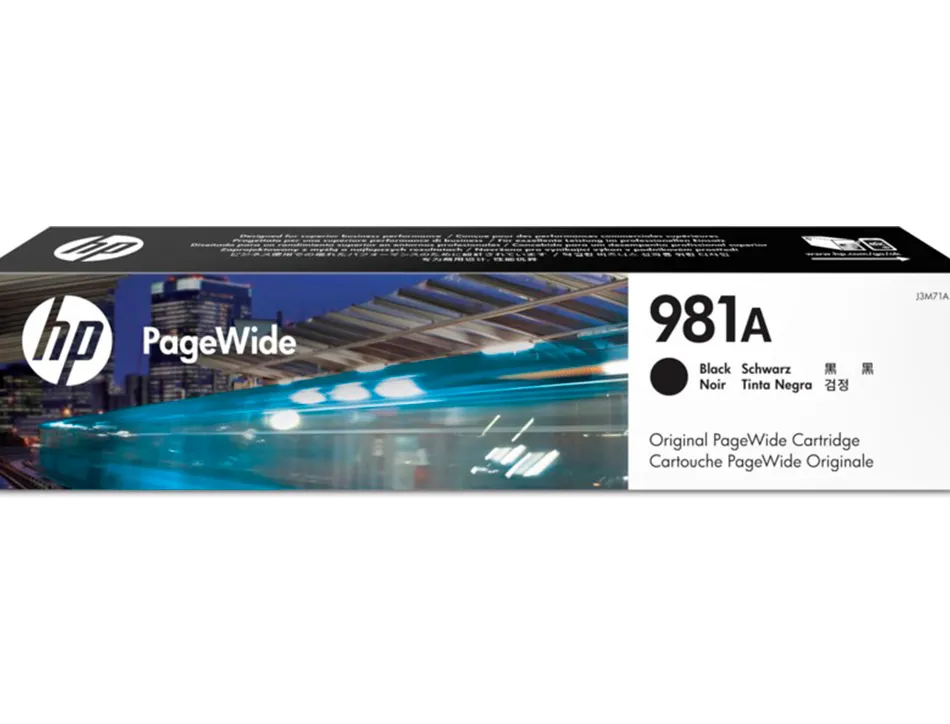 Cartouche hp jet d'encre 981a couleur noir 6000 pag