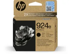 Cartouche hp jet d'encre 924e evomore 4k0v0ne coloris noir 1000p