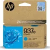 Cartouche hp jet d'encre 937e evomore 4s6w6ne coloris cyan 1650p