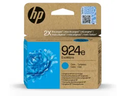 Cartouche hp jet d'encre 924e evomore 4k0u7ne coloris cyan 800p
