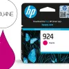 Cartouche hp jet d'encre original 924 4k0u4ne 400 pages coloris magenta