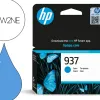 Cartouche hp jet d'encre original 937 4s6w2ne 800 pages coloris cyan