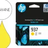 Cartouche hp jet d'encre original 937 4s6w4ne 800 pages coloris jaune