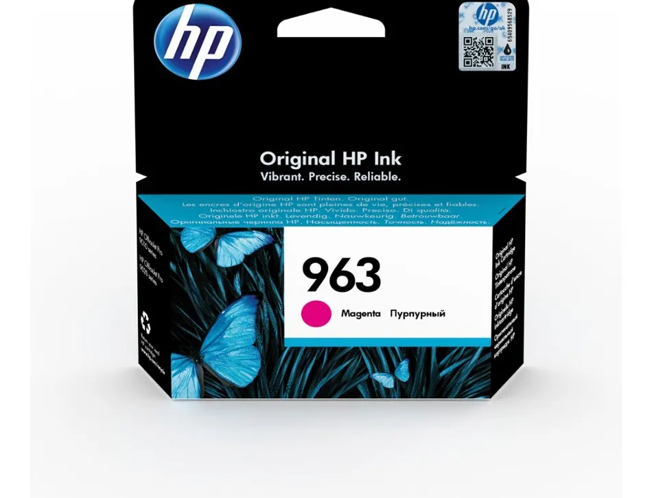 Cartouche hp jet encre 963 officejet pro 9010 - 9020 / 9022 / 9023 / 9025 700 pages magenta
