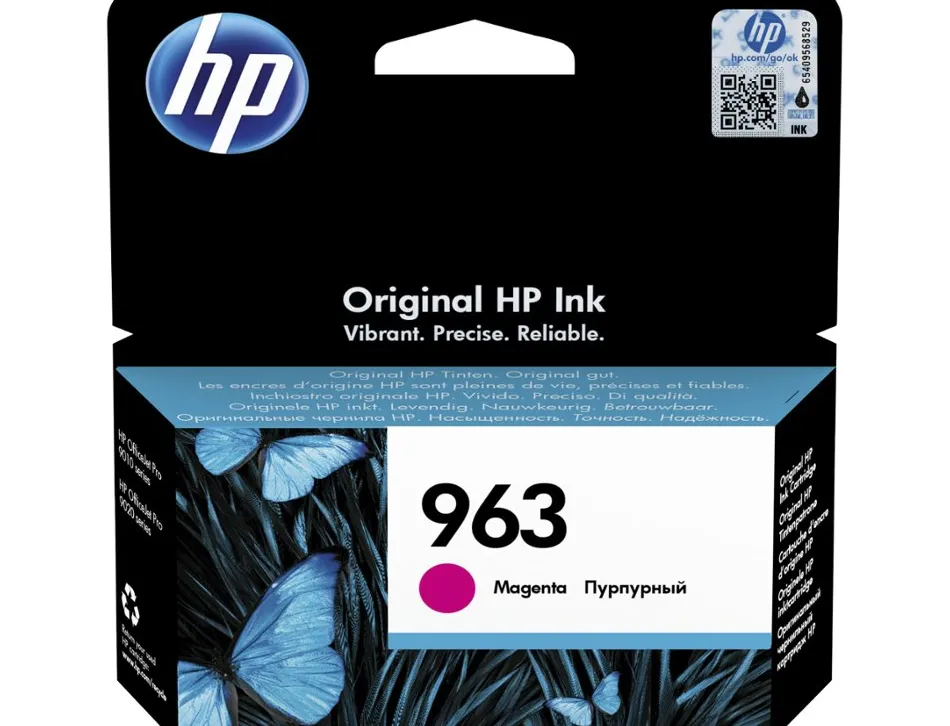 Cartouche hp jet encre 963 officejet pro 9010 - 9020 / 9022 / 9023 / 9025 700 pages magenta