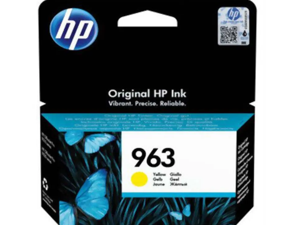 Cartouche hp jet encre 963 officejet pro 9010 - 9020 / 9022 / 9023 / 9025 700 pages jaune