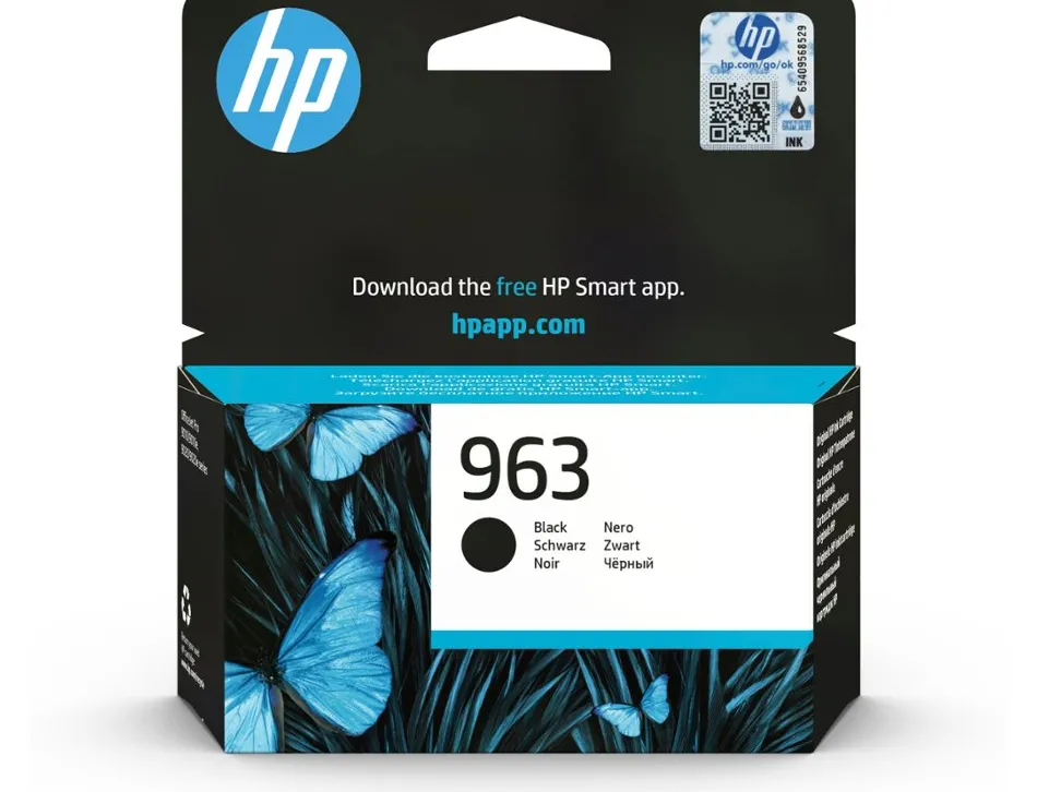 Cartouche hp jet encre 963 officejet pro 9010 - 9020 / 9022 / 9023 / 9025 1000 pages noir