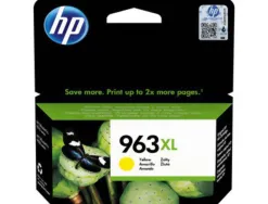 Cartouche hp jet encre 963 xl officejet pro 9010 - 9020 / 9022 / 9023 / 9025 1600 pages jaune