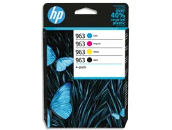 Cartouche hp laser jet 963-6zc70ae multi pack noir/ cyan/magenta/jaune