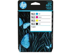Cartouche hp laser jet 963-6zc70ae multi pack noir/ cyan/magenta/jaune
