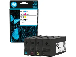 Cartouche hp laserjet 953 bk/cmy 6zc69ae multipack noir/cyan/magenta/jaune