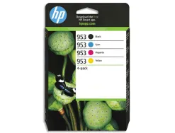Cartouche hp laserjet 953 bk/cmy 6zc69ae multipack noir/cyan/magenta/jaune
