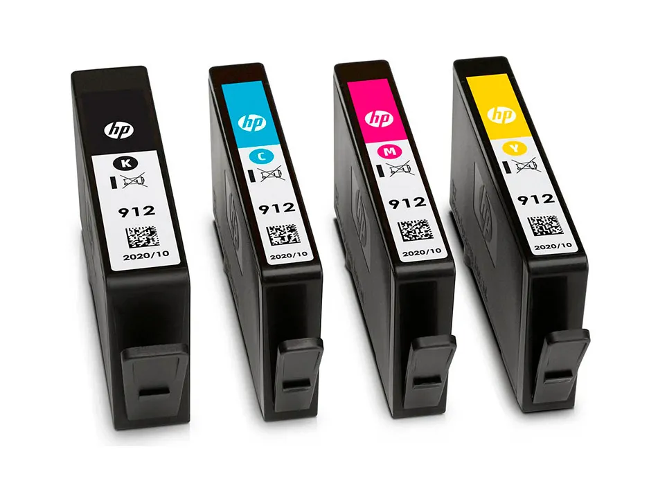 Cartouche hp laserjet 912 -6zc74ae multi pack noir/ cyan/magenta/jaune
