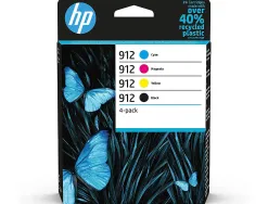 Cartouche hp laserjet 912 -6zc74ae multi pack noir/ cyan/magenta/jaune