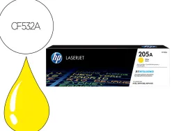 Cartouche hp laserjet 205a- cf5 32a jaune 900 pag