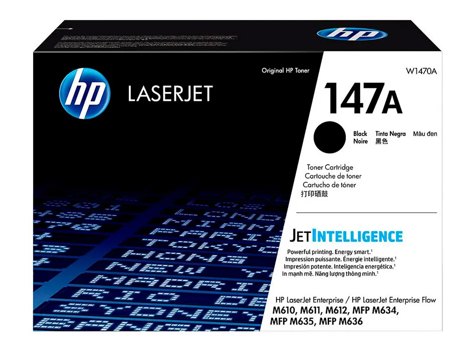 Cartouche hp laserjet 147a couleur noir 10500 pag