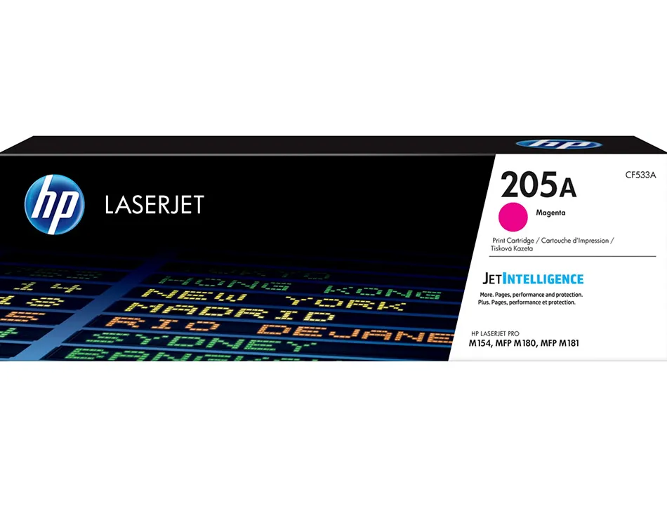 Cartouche hp laserjet 205a -cf5 33a couleur magenta 900 pag
