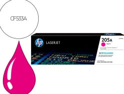 Cartouche hp laserjet 205a -cf5 33a couleur magenta 900 pag