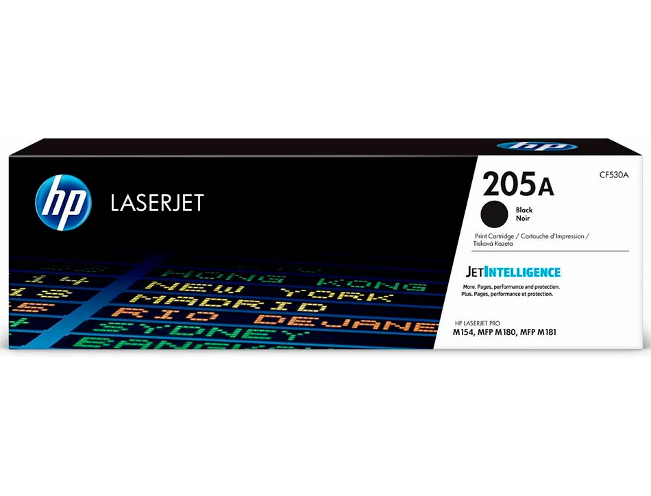 Cartouche hp laserjet 205a-cf530a couleur noir 1100 pag