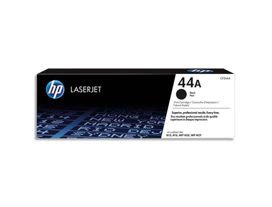 Cartouche hp laserjet cf244a/44a couleur noir 1000 pag