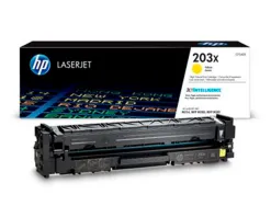 Cartouche hp laserjet 203x-cf 542x couleur jaune 2500 pag