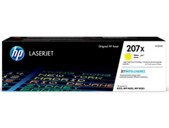 Cartouche hp laserjet 207x-w2212x couleur jaune 2450 pag