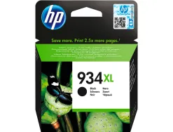 Cartouche hp n.934xl jet d'encre c2p23ae couleur noir haute capacité 1000p