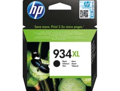 Cartouche hp n.934xl jet d'encre c2p23ae couleur noir haute capacité 1000p