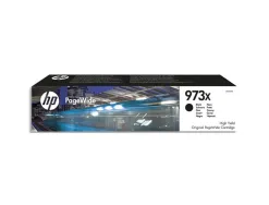 Cartouche hp 973x jet d'encre l0s07ae pagewide pro couleur noir 10000p