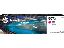 Cartouche hp 973x jet d'encre f6t82ae pagewide pro couleur magenta 7000p