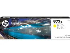 Cartouche hp 973x jet d'encre f6t83ae pagewide pro couleur jaune 7000p