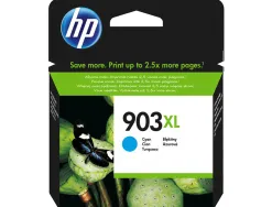 Cartouche hp 903xl jet d'encre t6m03ae couleur cyan 825p