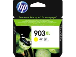 Cartouche hp 903xl jet d'encre t6m11ae couleur jaune 825p