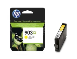 Cartouche hp 903xl jet d'encre t6m11ae couleur jaune 825p