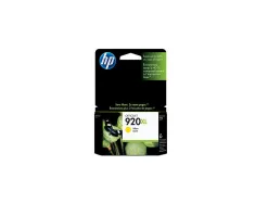 Cartouche hp 920xl jet d'encre cd974ae couleur jaune haute capacité 700p
