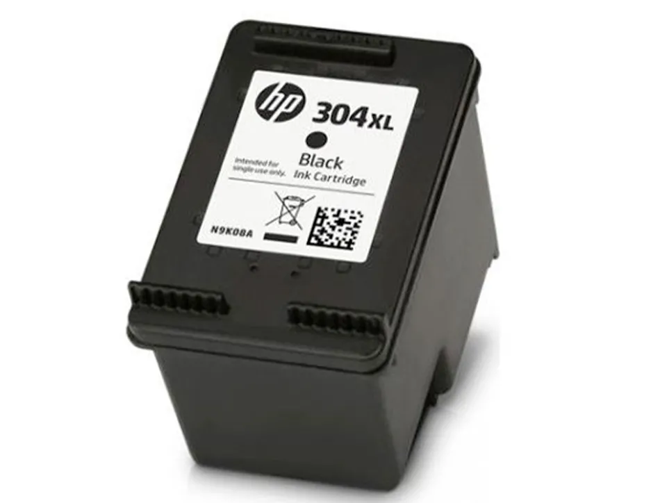 Cartouche hp 304xl jet d'encre n9k08ae couleur noir 300p