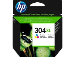Cartouche hp 304xl jet d'encre n9k08ae couleur noir 300p