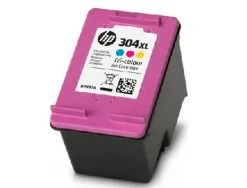 Cartouche hp 304xl jet d'encre n9k07ae 3 couleurs cyan/magenta/jaune 300p