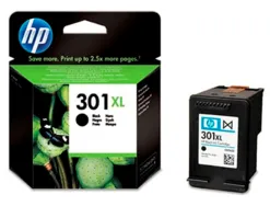 Cartouche hp 301xl jet d'encre ch563ee couleur noir haute capacité 480p