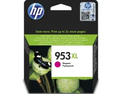 Cartouche hp 953xl jet d'encre f6u17ae couleur magenta 1450p