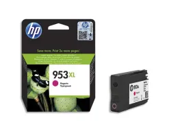 Cartouche hp 953xl jet d'encre f6u17ae couleur magenta 1450p