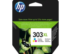 Cartouche hp 303xl jet d'encrenvy photo 6230/7130/7830 3 couleurs magenta/jaune/cyan 415p