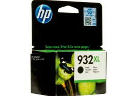 Cartouche hp 932xl jet d'encre cn053ae couleur noir 1000p