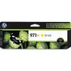 Cartouche hp 971xl jet d'encre cn628ae couleur jaune haute capacité 6600p