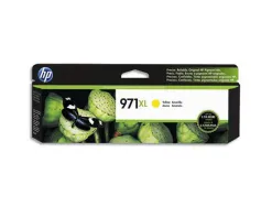 Cartouche hp 971xl jet d'encre cn628ae couleur jaune haute capacité 6600p