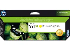 Cartouche hp 971xl jet d'encre cn628ae couleur jaune haute capacité 6600p